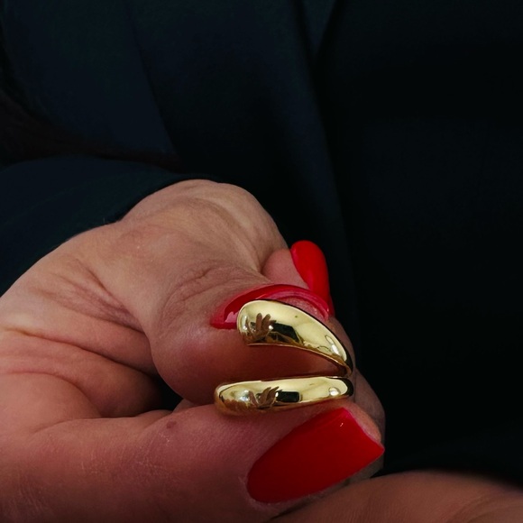 New Ear Cuff Earrings Non Piercing Trendy  Gold Ear Clip Statement - Picture 5 of 7